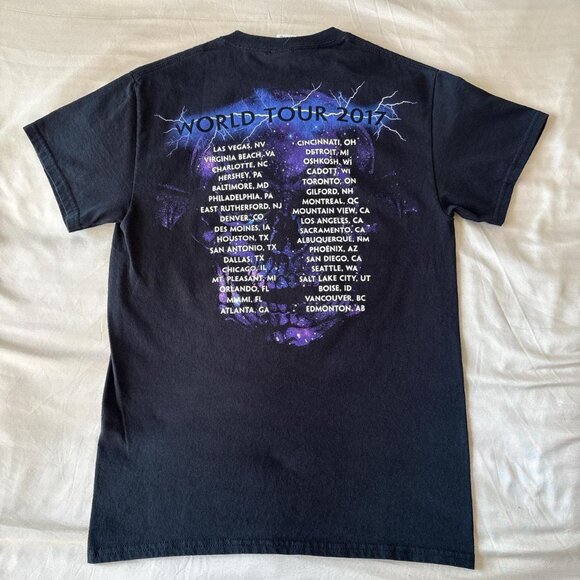 Avenged Sevenfold 2017 "The Stage" Tour Black Band Tee. - Picture 3 of 7